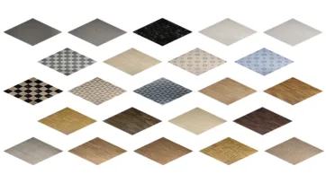 Comprehensive flooring material texture collection featuring wood, tile, marble and pattern designs for 3d room model development