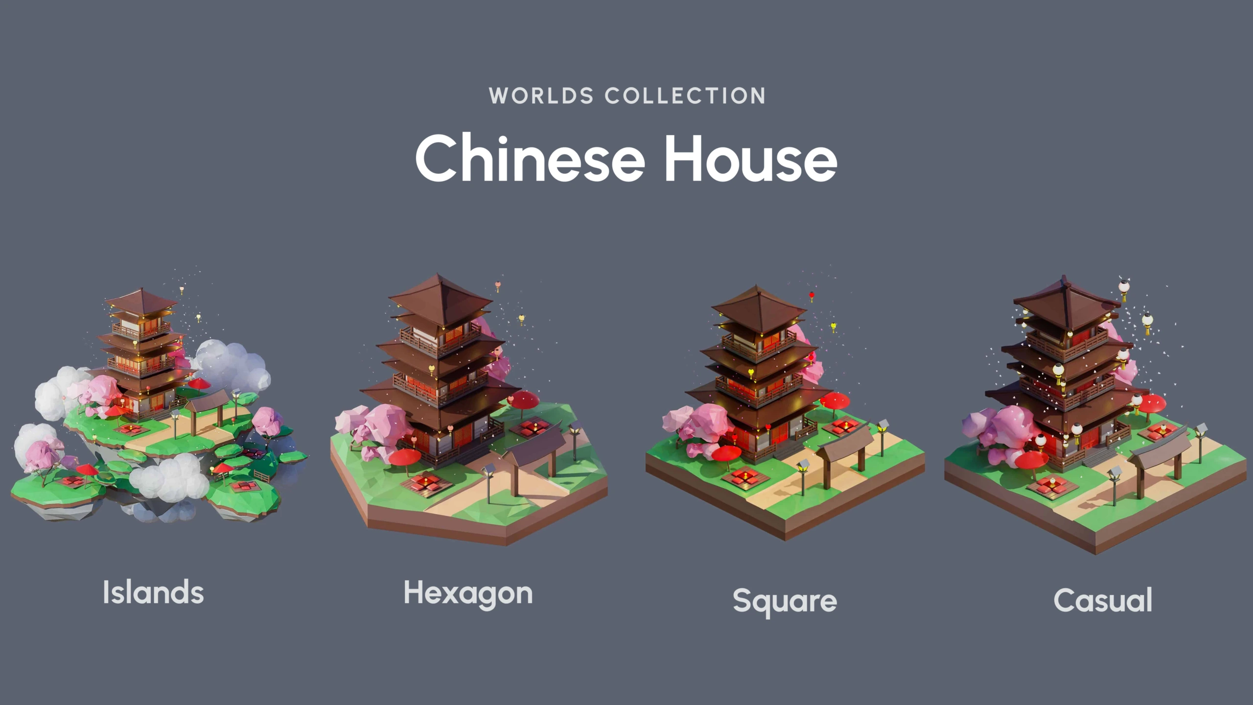 Worlds Collection Comparison Packs - Chinese House