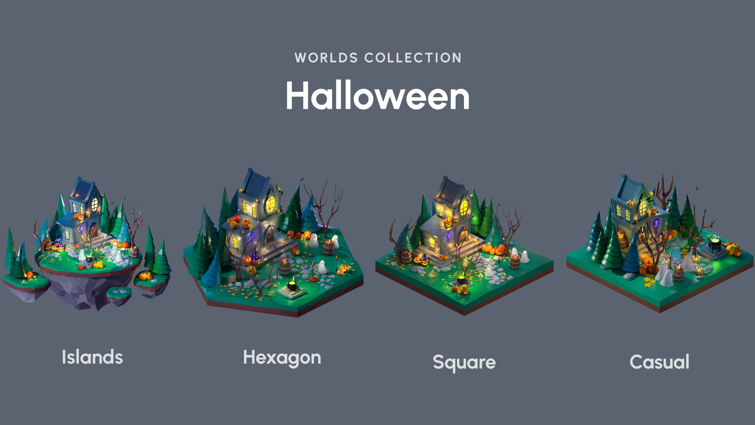 Worlds Collection Comparison Packs - Halloween